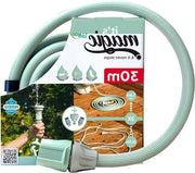 Tubazione di Irrigazione Soft 30 m 1/2" - Antikink - Antitorsione - Tubo di Gomma per Giardino