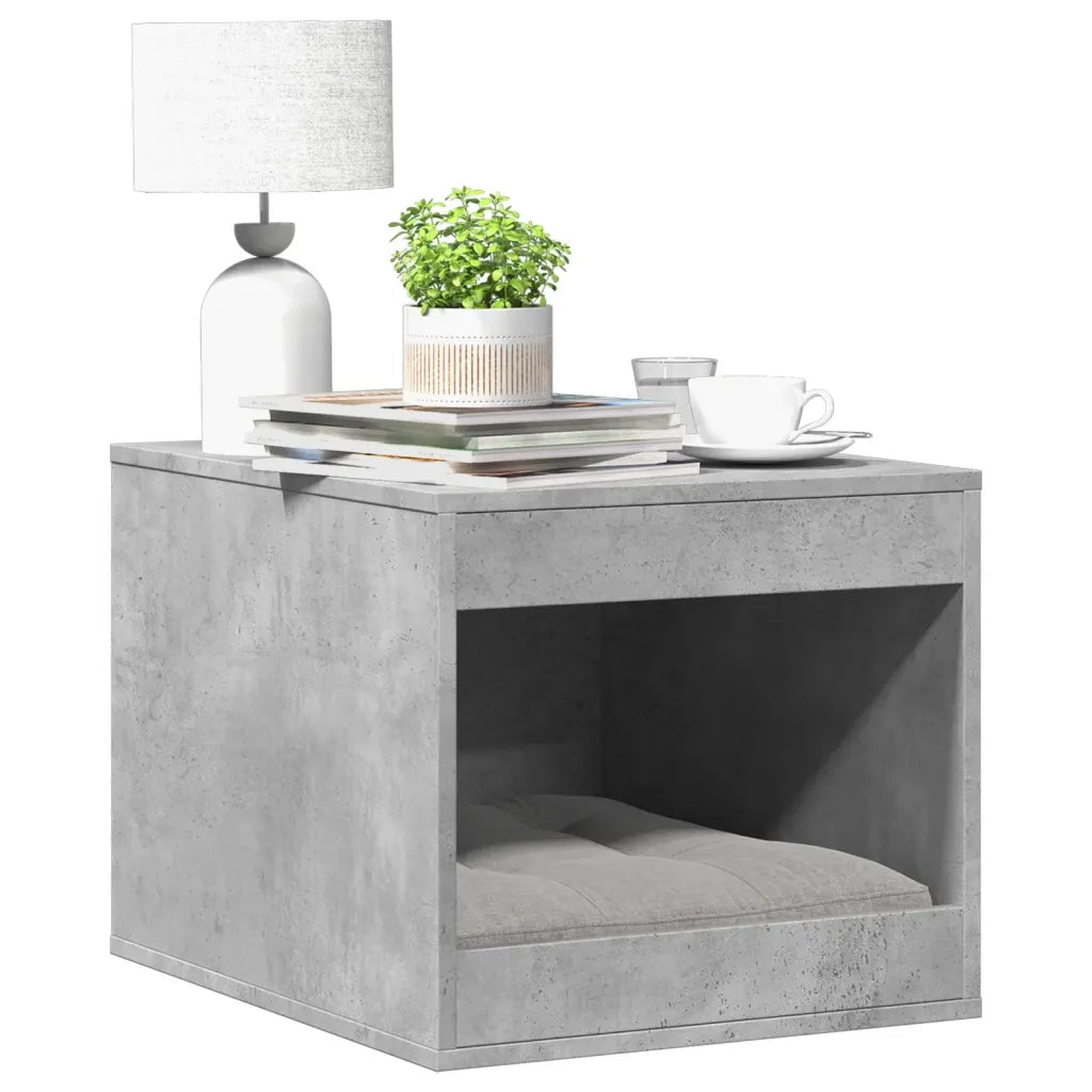 Recinto Lettiera Gatti Grigio Cemento 47x59x42 cm in Truciolato CFW1168068