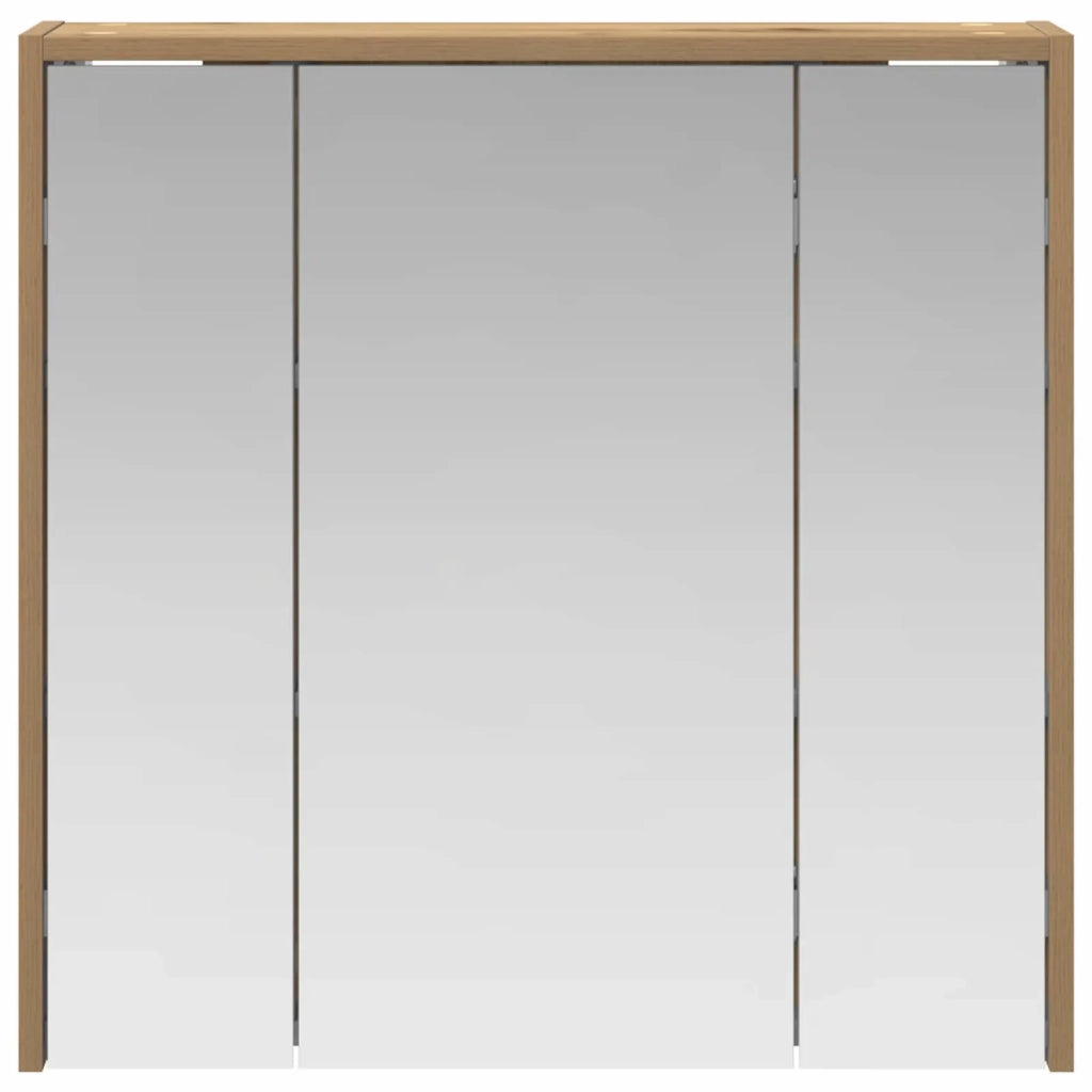 Mobiletto per specchio da bagno Rovere Artigianale