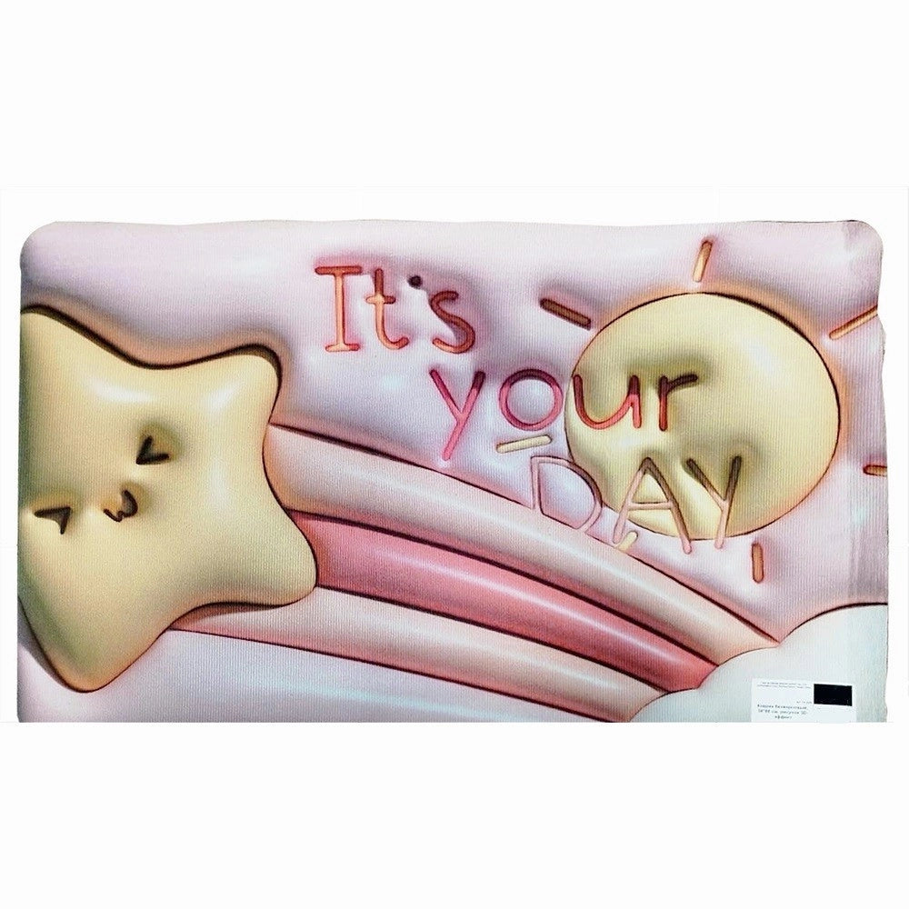 Trade Shop - Tappeto Tappetino Antiscivolo Bagno Cartoon Effetto 3d Soft Bambini 38x58cm 87222 -
