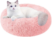 Letto per gatti per interni, 50 cm letto per cani piccoli e grandi, letto per cani lavabile per cuccioli e gattini con fondo antiscivolo