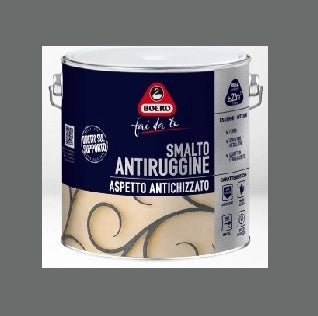 SMALTO ANTIRUGGINE GRIGIO GHISA GRANA FINE 2LT - BOERO