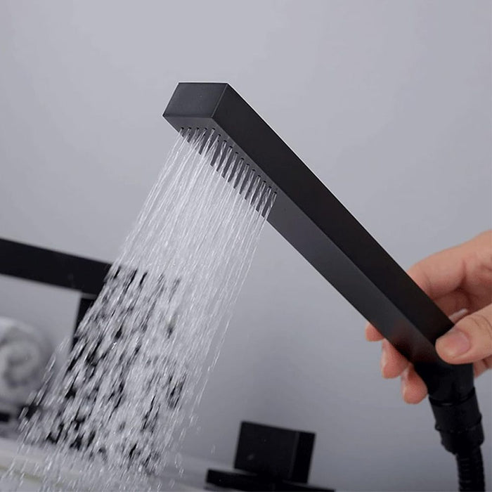 Rubinetto Da Vasca Rea Glen Black In Tre Parti