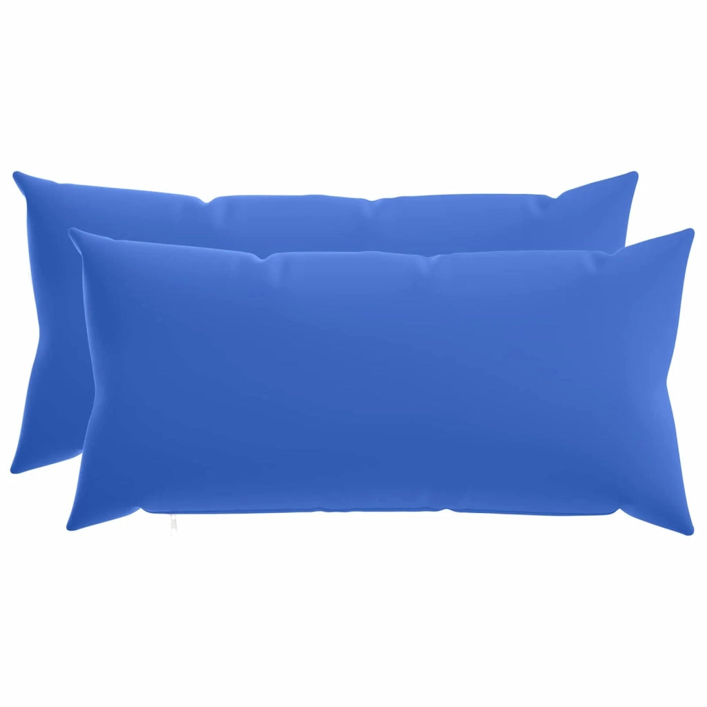 Federa 2 pcs HEERLEN Blu Reale 40 x 70 cm Poliestere 909609