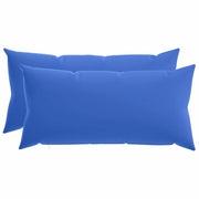 Federa 2 pcs HEERLEN Blu Reale 40 x 70 cm Poliestere 909609