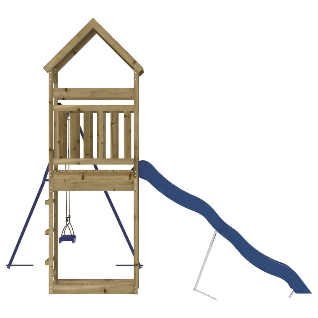 Set da Gioco da Esterno in Legno di Pino Impregnato 3156909
