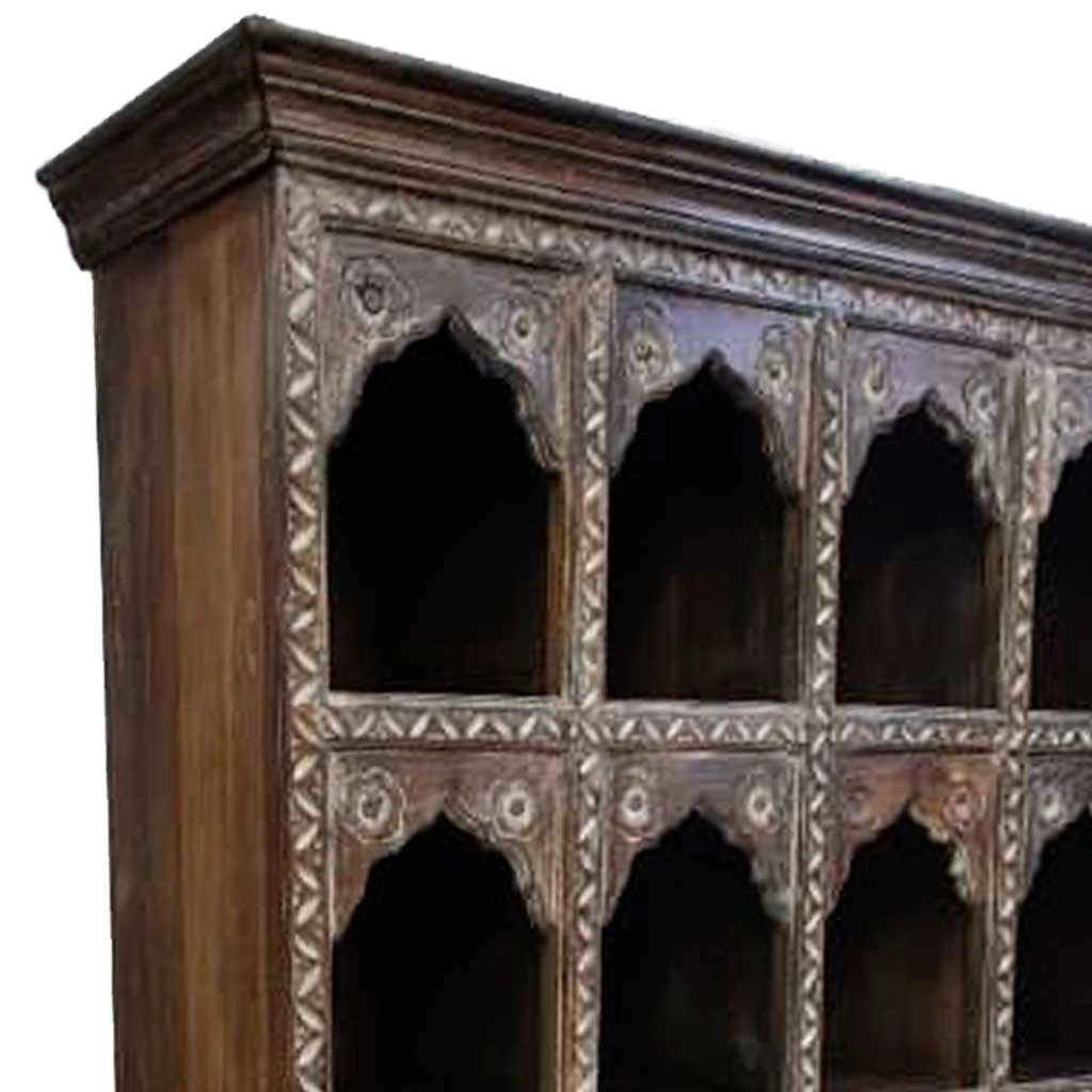 Ripiani in legno fatta a mano 170x37x195h cm