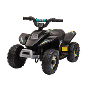 EasyComfort Quad Elettrico per Bambini 18-36 Mesi con Batteria Ricaricabile da 6V, 72x40x45.5 cm, Nero