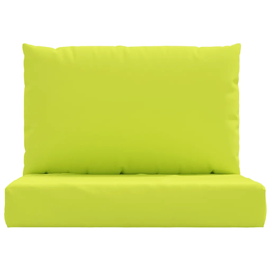 Cuscini per Pallet 2 pz Verde Intenso in Tessuto Oxford 361765