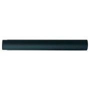 Sweden Millenium, Tubo Acciaio Nero Opaco, Diametro 12 cm, Lunghezza 100 cm, Spessore 2 mm