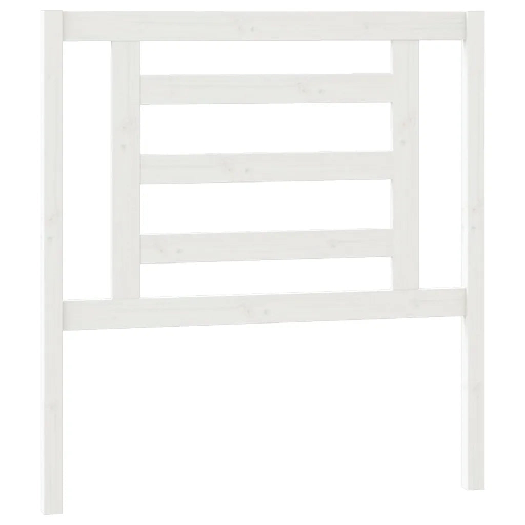 Dormeuse Estraibile Bianca 2x(90x200) cm Legno Massello di Pino 3108603