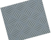 COPRIPAVIMENTO PVC TIPO LAMIERA ARGENTO 9745 CM.H100 - 25 MT