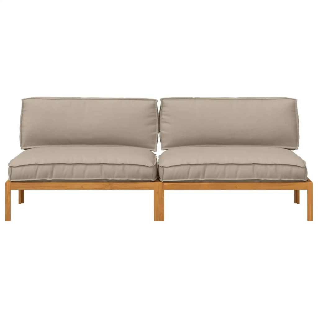Set di divani Talpa 240 x 92 x 69 cm Legno di Acacia Massello 3418221