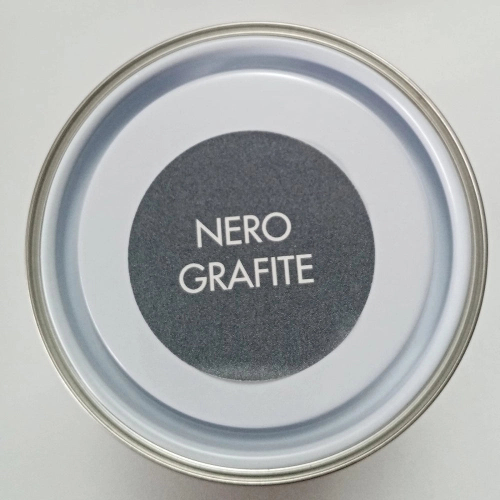 Brilltix 750ml smalto micaceo base solvente colore nero grafite diretto su ruggine