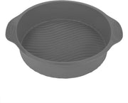 Forma di torta a forma rotonda 23 cm - Materiale di alta qualità - Resistente a temperature da 40-230°C - Facile da pulire - Disegno a rilievo