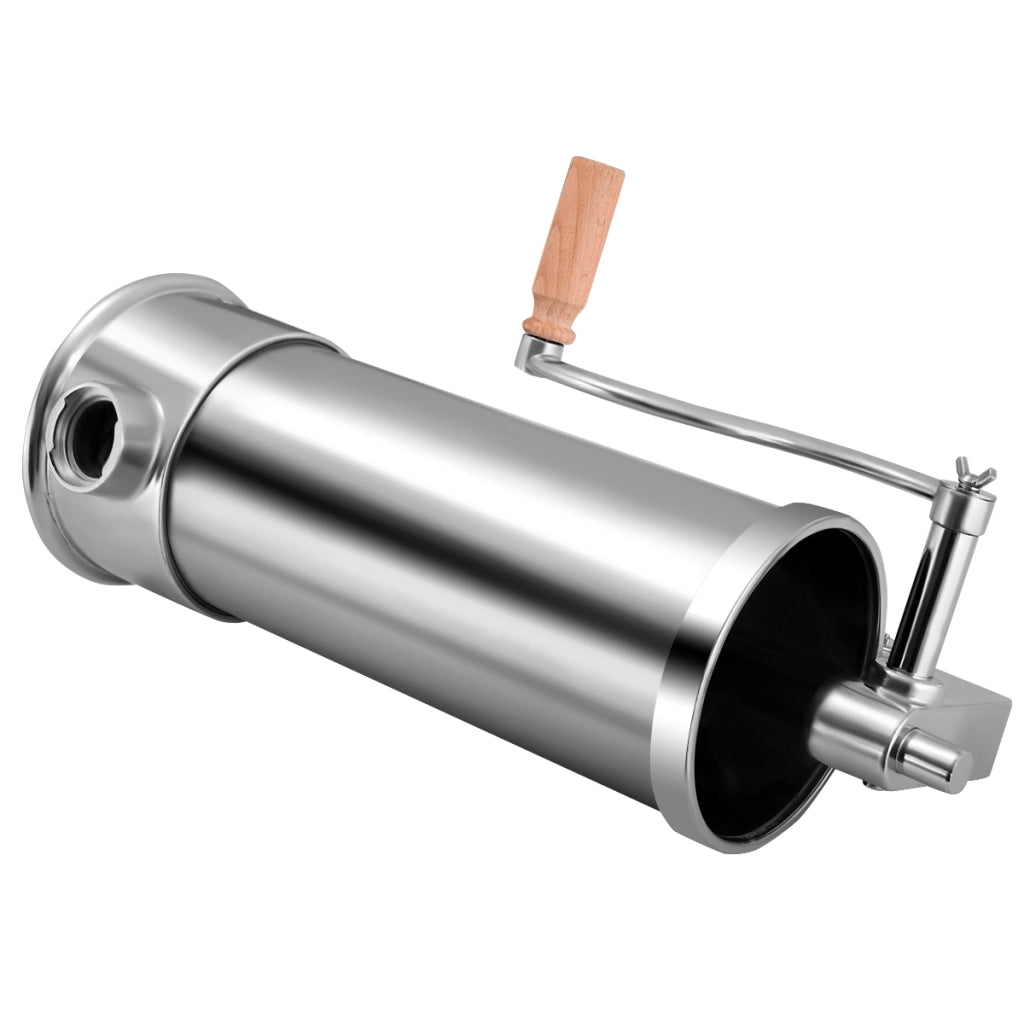 5kg Macchina insaccatrice per salsicce in acciaio inox manuale con 6 tubi di riempimento