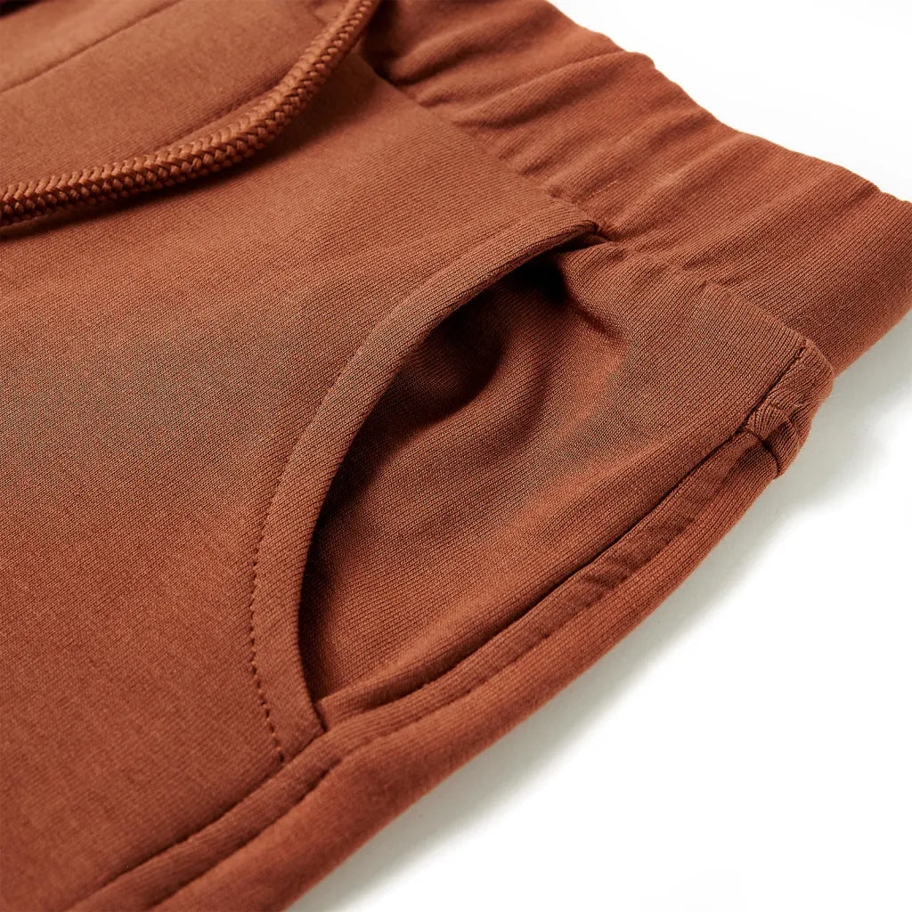 Pantaloncini per Bambini con Coulisse Marrone 128
