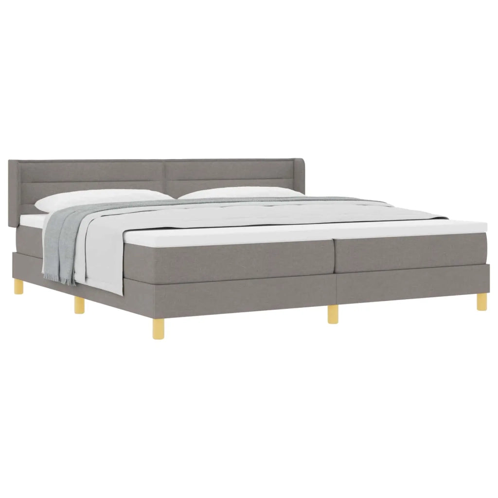 Letto a molle con materasso Talpa 200 x 200 cm Tessuto 3341255