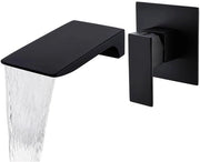 Montaggio della doccia - Cascata di scarico - Nero - Ottone