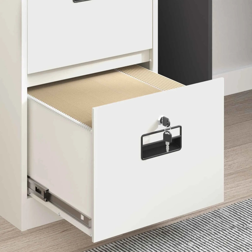 Armadio per File con cassetto Bianco 44 x 50 x 106.5 cm CFW5635222