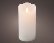 Candela Ondulata per Uso Interno H 15 x 7.5 cm