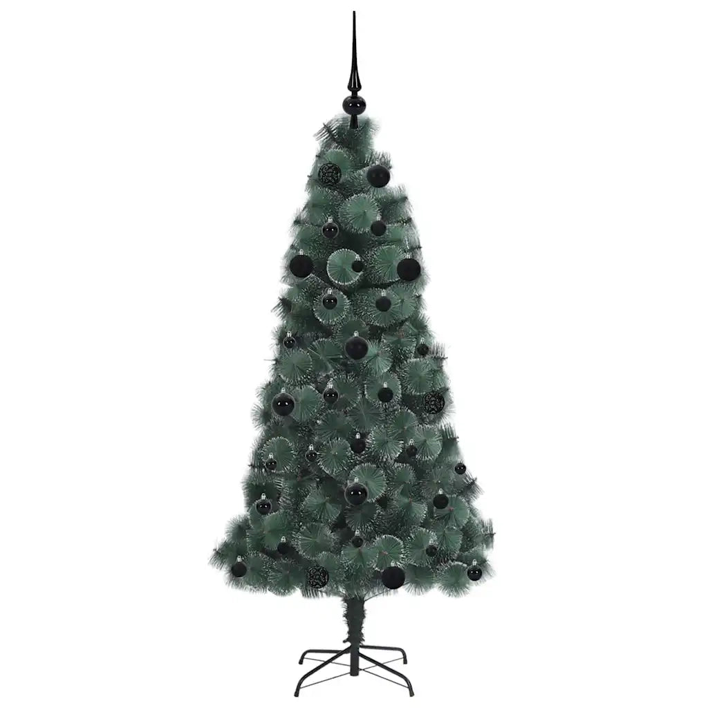 Albero di Natale artificiale pre-illuminato con set di palle 3396154
