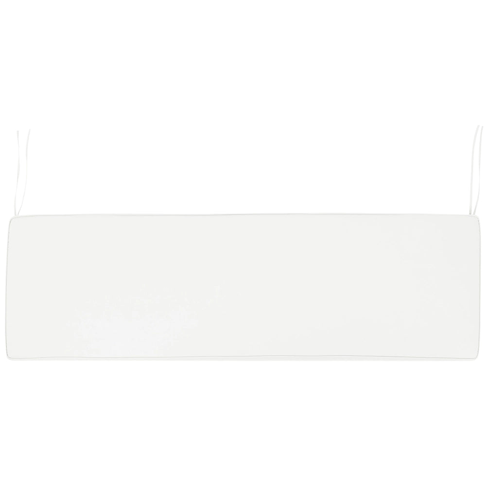 Cuscino per panca da giardino bianco sporco resistenti ai raggi UV giardino balcone terrazza esterno