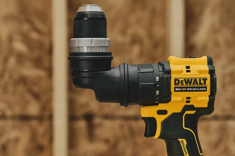 Trapano avvitatore multitesta DeWalt DCD803NT-XJ 18V XR Brushless con 4 teste