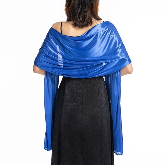 Stola per Avanti - Sciarpa per Donna - 1 pezzo - Necsaja - Sciarpa per Moda - Pelle Naturale - Sciarpa Lunga Satinata - 200*70CM