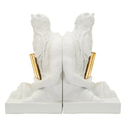 Scultura Nettuno, Bianco, Poliresina, 25,5x15x22,3 cm