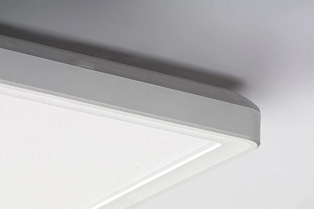 Plafoniera LED rettangolare 58x20cm 22W 4000K bianca