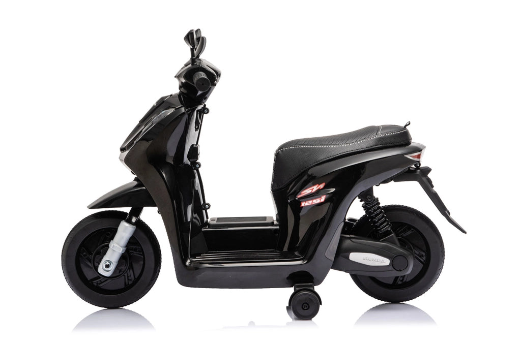 Scooter Elettrico per Bambini 78x39x53 cm Licenza Honda SH125 Small Nero