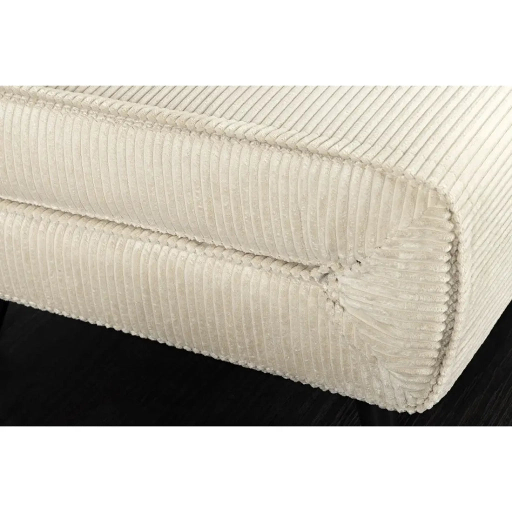 Divano trasformabile retto PRESTO bianco beige – Divano letto 2 posti