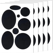 40 pezzi di patch per riparazione di tessuti con adesivo nylon per la riparazione di buchi in abiti, giacche, giacche e tende.