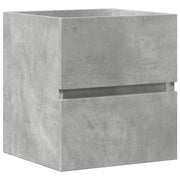 Mobile Lavabo | Armadio Lavabo Grigio Cemento 41x38,5x45 cm in Legno Multistrato