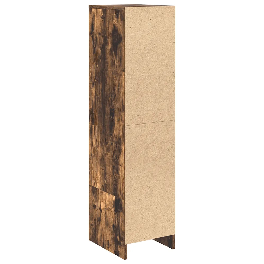 Credenza Rovere Fumo 29,5x34x119,5 cm in Legno Multistrato 861656