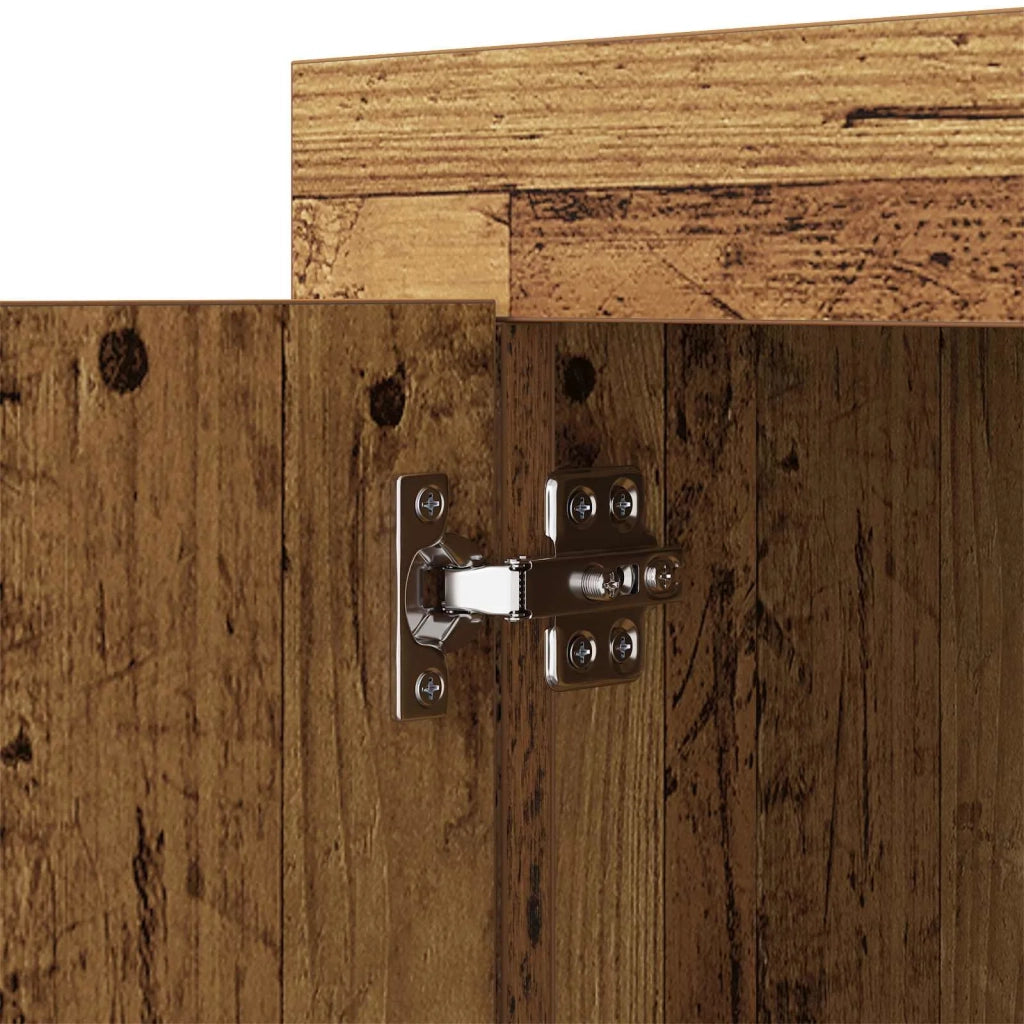 Credenza | Madia | Buffet da pranzo | Armadio da pranzo Legno vecchio 80 x 40 x 75 cm Legno multistrato