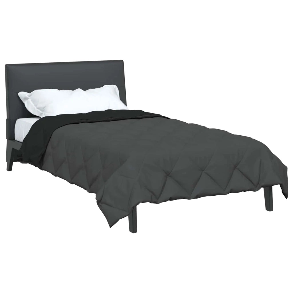 Piumone Completo Annuale Nero e antracite 155 x 200 cm 42025598