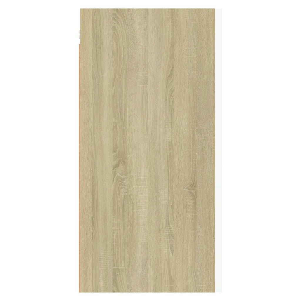 Mobile TV Bianco e Rovere Sonoma 30,5x30x60 cm in Truciolato