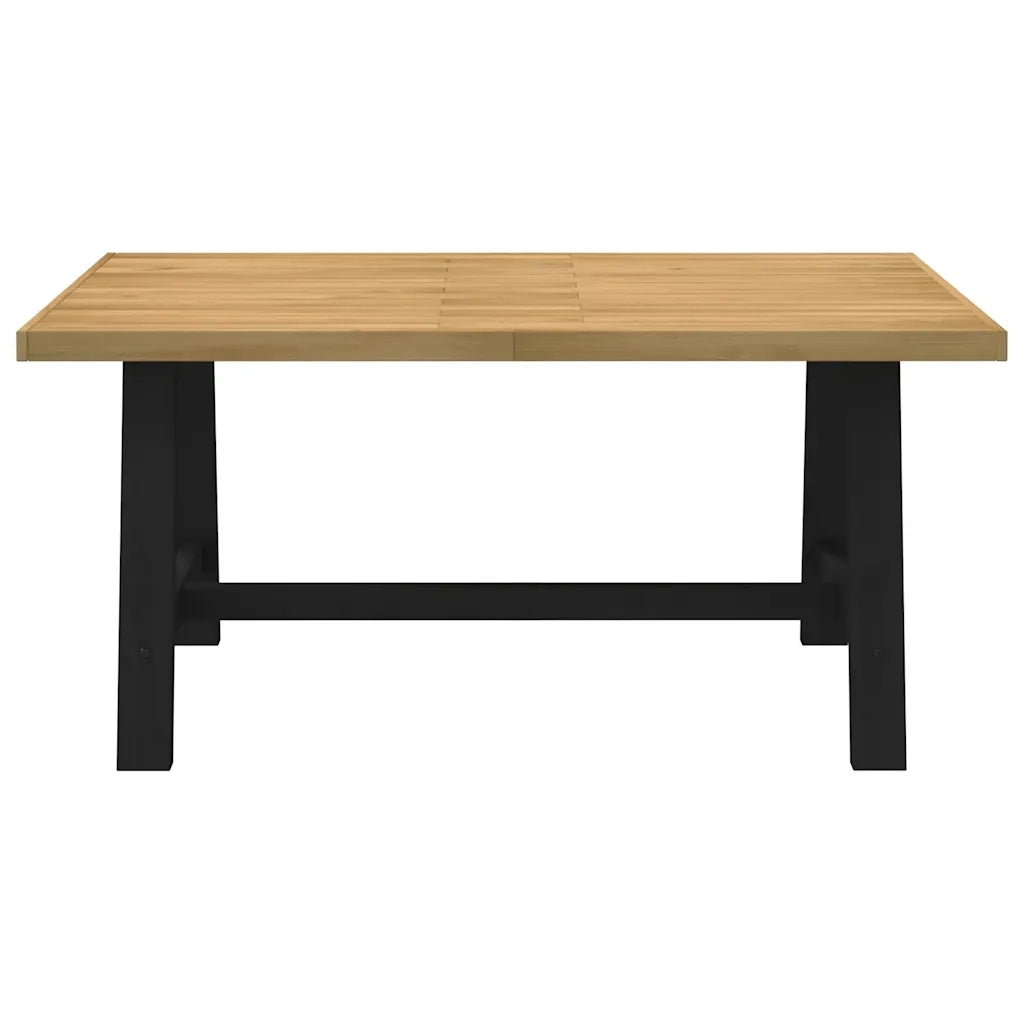 Tavolo Pranzo NOAIN Gambe a Forma A 160x90x75 cm Legno Massello 4100042