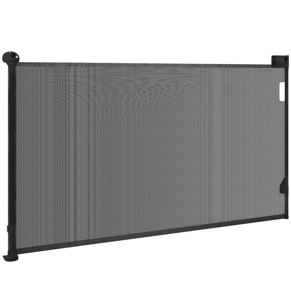 Cancelletto di Sicurezza Estensibile per Cani ¨C Xylo ¨C 0-140 cm Nero