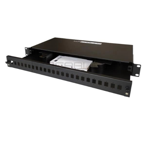 Cass.fo 1u per 24 lcd o 24 sc nero - WPC-FPP-0124-B