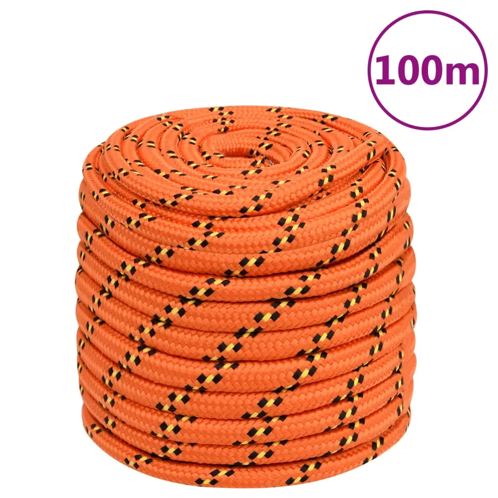 Corda Nautica Arancione 18 mm 100 m in Polipropilene cod mxl 47252
