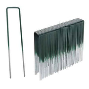 PICCHETTI AD 'U' PER FISSAGGIO PRATO 15 cm - Conf. 20 pezzi