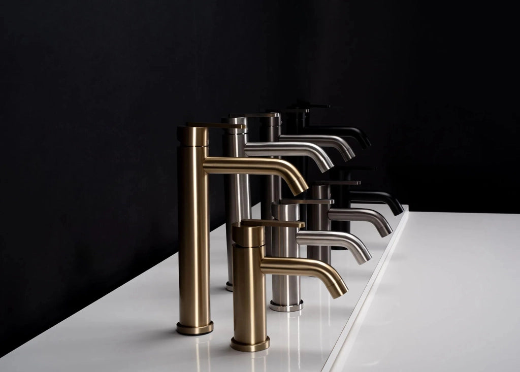 Rubinetto Da Bagno Rea Ontario Brush Gold