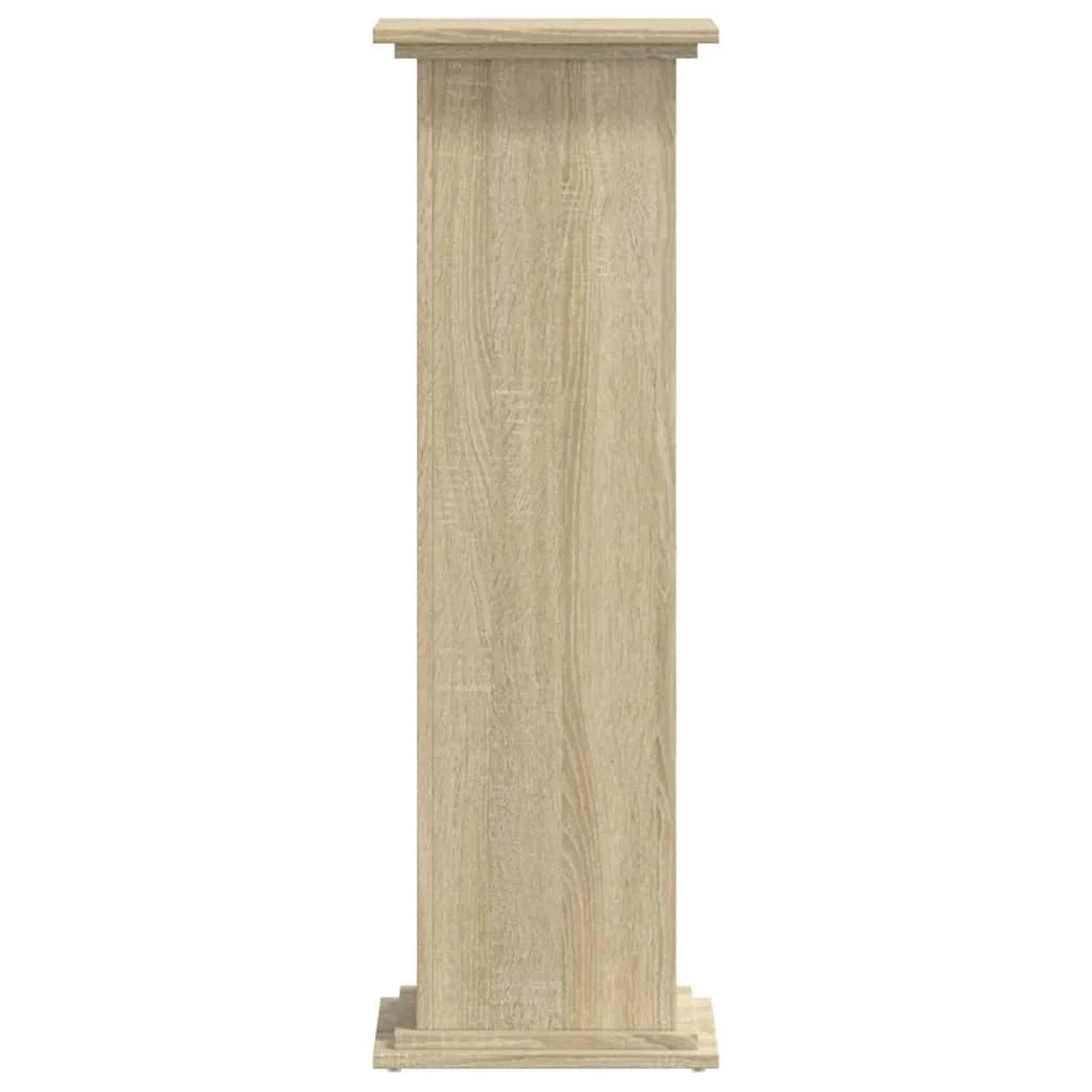 Portavasi Sonoma mobiletto per fiori 33 x 33 x 100 cm legno ingegnerizzato marrone 02_0045177