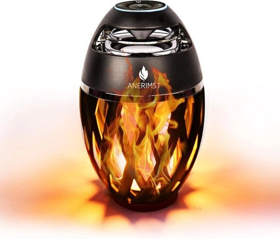 Parlante Bluetooth Senza Fili con Effetto Fiamma e Progettazione Idroresistente