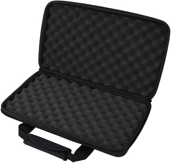 Casella per controller DJ - Protezione assorbente - Borsa con cinturino a spalla - Materiale EVA - Leggero - Per DDJ-FLX4/DDJ-400/DDJ-SB3 - Borsa DJ