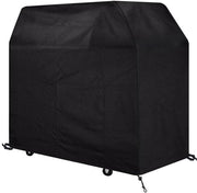 Grillhoes in Oxford stoffa, impermeabile per BBQ, protezione per griglia a gas, hoes per BBQ, dimensioni 105 x 49 x 102 cm, colore nero