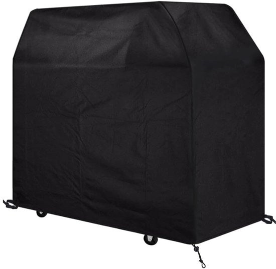 Grillhoes in Oxford stoffa, impermeabile per BBQ, protezione per griglia a gas, hoes per BBQ, dimensioni 105 x 49 x 102 cm, colore nero